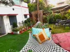 Offgrid Rishikesh - Entire 3 Bedroom Holiday Home With Personal Garden, Open Theatre, Bonfire, Barbeque, Games