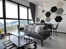 Georgetown Skypool Family & Baby-Friendly 9pax Seaview Penang