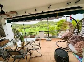 FLAT Surrounded by Nature WIFI & Pool & beach Nearby