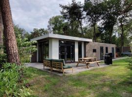 Boslodge 111 met Hottub - Het Groene Hert，位于Haarle的酒店