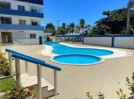 Apt 202 Frente para o Mar e Piscina Village das Ondas
