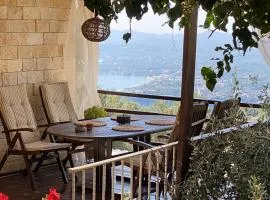 Lorantina Luxury Sea View Holiday House close to Barbati & Ipsos Beach with Starlink WiFi