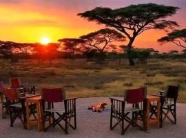 Giraff maasai mara home stay&safaris，位于Sekenani的住宿加早餐旅馆