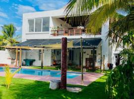 Casa Shanti, Villa en la Playa，位于El Cebollito的酒店