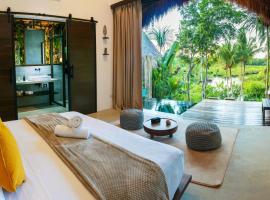 Private Villa with Pool - Kalani River Villas，位于卢纳将军城的别墅