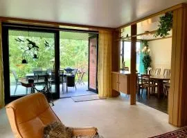 Wohlfühlvilla mit Sauna, Kamin, Garten, Feuerstelle & Grill