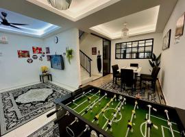 Peacefull ART Games MINI POOL Melacca City，位于Air Molek的度假园