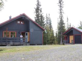 Cozy mountain house in Jämtland，位于Vallrun的度假屋