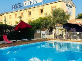 Hôtel Althea - Piscine et Sauna，位于贝济耶的酒店