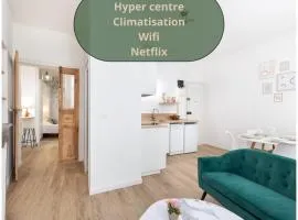 Votre nid douillet*Hyper centre*Netflix/WIFI/Clim