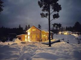 Wonderful barn cabin in Järvsö Harsa，位于耶尔夫瑟的酒店