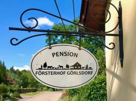 Pension Försterhof，位于安格尔明德的酒店