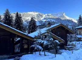 Chalet de l'Ours, 4 étoiles, avec spa et proche des pistes