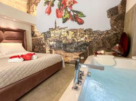 Profumi di Primavera Luxury Rooms & Suite，位于马泰拉的带热水浴缸的酒店