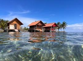 Isla Guarsidub San blas cabaña sobre el mar，位于Playón Chico的酒店