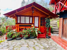 Cabaña El Nogal - La laguna de la Cocha，位于El Encano的酒店