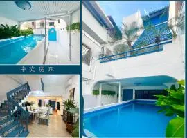 曼谷市中心素坤逸4卧 泳池别墅 近nana 近Asoka