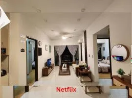 Novi Villa at Danga Bay, JB City Centre, 2BR, 6 pax, WiFi