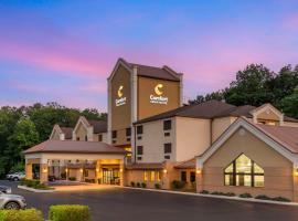Comfort Inn & Suites LaVale - Cumberland，位于拉瓦莱的带按摩浴缸的酒店