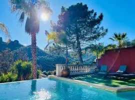 Maison conviviale à Fréjus avec piscine à débordement