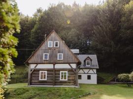 Forest View Cottage，位于Bílý Kostel nad Nisou的别墅