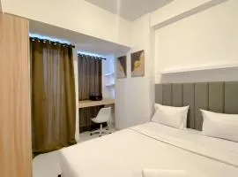 Restful and Good Deal Studio at Tokyo Riverside PIK 2 Apartment By Travelio