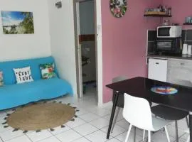 Appartement avec vue sur la mer à La Trinité - 32 m² - Terrasse