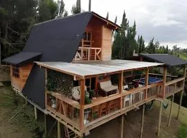 Cabaña Acogedora en finca de aguacates