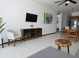Condo Chicxulub a una cuadra del Mar，位于希克苏鲁伯的酒店