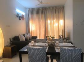 Goodstay 1,5Bhk Apartment near Dabolim Airport Tower-4-207，位于达波林的酒店