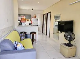 Centro de convenções 1km, AC, Chuv Elet, 2 Qt, varanda