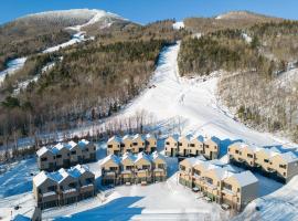 Chalets Grande-Pointe au Massif de Charlevoix -Vélos - Rando -ski-in ski-out，位于圣弗朗索瓦小河的酒店