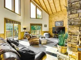 Deck and Mtn Views Log Cabin By Snowshoe Mountain!