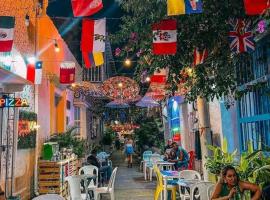 Casa encanto Historico en el barrio GETSEMANÍ，位于卡塔赫纳的度假屋