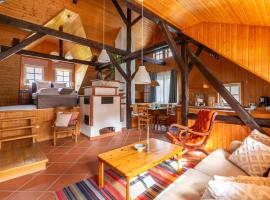 Loft 18 - mit Sauna & Kamin-，位于施利茨的酒店