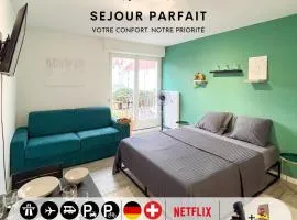 Studio Le Maréchal - Près frontière et Netflix