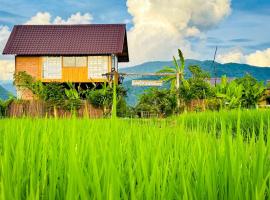 DeeTorJai FarmStay Nan ดีต่อใจ ฟาร์มสเตย์ น่าน โดยเจ้าของ，位于Ban Klang的低价酒店