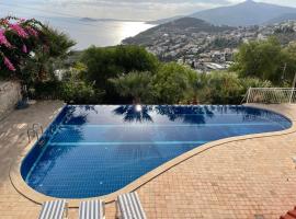 Kalkan Apartment for 4 with pool，位于卡尔坎的酒店