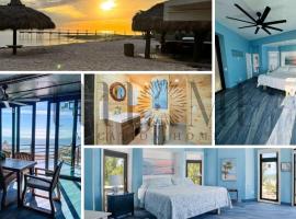 Ocean View Room Barnacle bed and breakfast Deers Beach Front Suite，位于大松礁岛的酒店