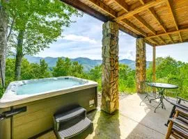 Bryson City Cabin: Hot Tub + Mtn View!