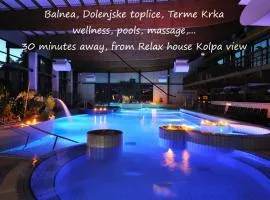 RELAX HOUSE Kolpa view Podzemelj