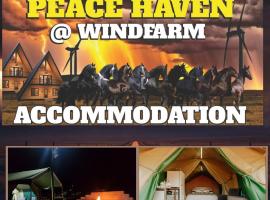 Peace Haven @ Windfarm Accommodation，位于伊泽芳登的豪华帐篷