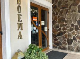 Pensiunea Boema，位于Lancrăm的酒店