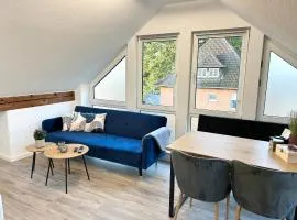 LGH-Moderne, ruhige Wohnung, Nähe zum Flughafen und Autobahn, 24h-self-check-in, vollausgestattet, DisneyPlus, Waschmaschine