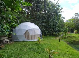 Mineral River Eco Dome，位于Colonia Dos Ríos的豪华帐篷