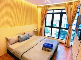 K Avenue Modern KING STUDIO 2-3PAX NEAR KKIA，位于Kampong Tangihan的酒店