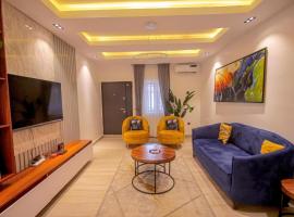 BnJ Benin City Oasis - Spacious 3BR Apartment，位于贝宁城的酒店