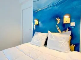 L'Octopus - Appartement 2 adultes 2 enfants Jardin, proche centre et Plage