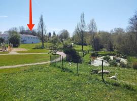 Charmant studio pour 3 personnes，位于Briec的酒店