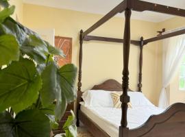 Cajigal Farmhouse - high speed converge internet and AC in 2 bedrooms，位于Badoc的酒店